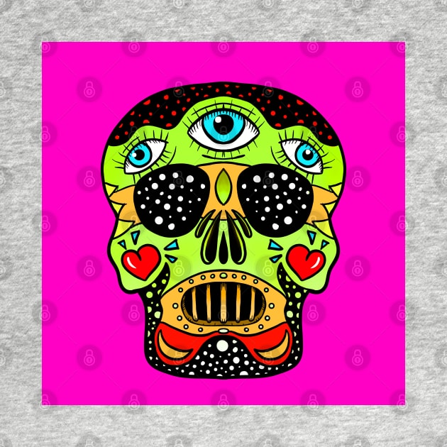 Candy skull 3 by fakeface